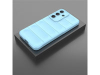 Screenguard CloudCase Handyhülle für Samsung Galaxy S25 FE gegen Sturzschäden, Dellen, Kratzern. Mit Kameraschutz, erhöhtem Rahmen und Airbag Cushions für vollumfänglichen Schutz.