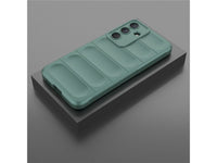 Screenguard CloudCase Handyhülle für Samsung Galaxy S25 FE gegen Sturzschäden, Dellen, Kratzern. Mit Kameraschutz, erhöhtem Rahmen und Airbag Cushions für vollumfänglichen Schutz.