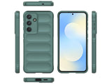 Screenguard CloudCase Handyhülle für Samsung Galaxy S25 FE gegen Sturzschäden, Dellen, Kratzern. Mit Kameraschutz, erhöhtem Rahmen und Airbag Cushions für vollumfänglichen Schutz.