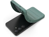 Screenguard CloudCase Handyhülle für Samsung Galaxy S25 FE gegen Sturzschäden, Dellen, Kratzern. Mit Kameraschutz, erhöhtem Rahmen und Airbag Cushions für vollumfänglichen Schutz.