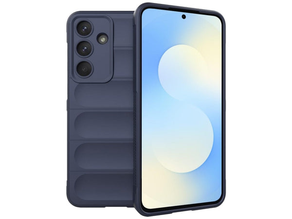 Screenguard CloudCase Handyhülle für Samsung Galaxy S25 FE gegen Sturzschäden, Dellen, Kratzern. Mit Kameraschutz, erhöhtem Rahmen und Airbag Cushions für vollumfänglichen Schutz.