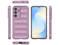 Screenguard CloudCase Handyhülle für Samsung Galaxy S25 FE gegen Sturzschäden, Dellen, Kratzern. Mit Kameraschutz, erhöhtem Rahmen und Airbag Cushions für vollumfänglichen Schutz.