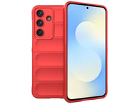 Screenguard CloudCase Handyhülle für Samsung Galaxy S25 FE gegen Sturzschäden, Dellen, Kratzern. Mit Kameraschutz, erhöhtem Rahmen und Airbag Cushions für vollumfänglichen Schutz.