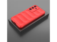 Screenguard CloudCase Handyhülle für Samsung Galaxy S25 FE gegen Sturzschäden, Dellen, Kratzern. Mit Kameraschutz, erhöhtem Rahmen und Airbag Cushions für vollumfänglichen Schutz.