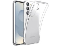 Gummi Hülle für Samsung Galaxy S25 aus flexiblem Soft TPU, kristallklar und transparent von Screenguard