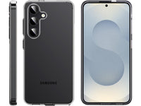 Gummi Hülle für Samsung Galaxy S25 aus flexiblem Soft TPU, kristallklar und transparent von Screenguard