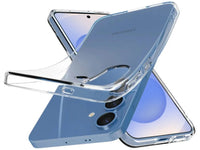 Gummi Hülle für Samsung Galaxy S25+ aus flexiblem Soft TPU, kristallklar und transparent von Screenguard