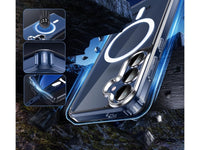 Das Magnetic MagSafe Clear Case von Screenguard schützt Ihr Samsung Galaxy S25 effektiv vor Schäden bei Sturz oder Stoss. Erhöhter Rahmen rund um das Display und Kamera gegen Kratzer und Dellen. Transparenter Schutz mit Magnetring. Zum Wireless Aufladen mit MagSafe kompatiblen Zubehör.