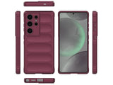 Screenguard CloudCase Handyhülle für Samsung Galaxy S25 Ultra gegen Sturzschäden, Dellen, Kratzern. Mit Kameraschutz, erhöhtem Rahmen und Airbag Cushions für vollumfänglichen Schutz.