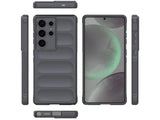 Screenguard CloudCase Handyhülle für Samsung Galaxy S25 Ultra gegen Sturzschäden, Dellen, Kratzern. Mit Kameraschutz, erhöhtem Rahmen und Airbag Cushions für vollumfänglichen Schutz.