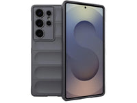 Screenguard CloudCase Handyhülle für Samsung Galaxy S25 Ultra gegen Sturzschäden, Dellen, Kratzern. Mit Kameraschutz, erhöhtem Rahmen und Airbag Cushions für vollumfänglichen Schutz.