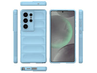 Screenguard CloudCase Handyhülle für Samsung Galaxy S25 Ultra gegen Sturzschäden, Dellen, Kratzern. Mit Kameraschutz, erhöhtem Rahmen und Airbag Cushions für vollumfänglichen Schutz.