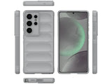 Screenguard CloudCase Handyhülle für Samsung Galaxy S25 Ultra gegen Sturzschäden, Dellen, Kratzern. Mit Kameraschutz, erhöhtem Rahmen und Airbag Cushions für vollumfänglichen Schutz.