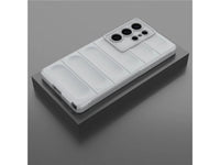 Screenguard CloudCase Handyhülle für Samsung Galaxy S25 Ultra gegen Sturzschäden, Dellen, Kratzern. Mit Kameraschutz, erhöhtem Rahmen und Airbag Cushions für vollumfänglichen Schutz.