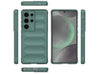 Screenguard CloudCase Handyhülle für Samsung Galaxy S25 Ultra gegen Sturzschäden, Dellen, Kratzern. Mit Kameraschutz, erhöhtem Rahmen und Airbag Cushions für vollumfänglichen Schutz.