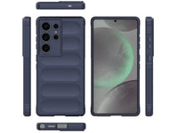 Screenguard CloudCase Handyhülle für Samsung Galaxy S25 Ultra gegen Sturzschäden, Dellen, Kratzern. Mit Kameraschutz, erhöhtem Rahmen und Airbag Cushions für vollumfänglichen Schutz.