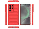 Screenguard CloudCase Handyhülle für Samsung Galaxy S25 Ultra gegen Sturzschäden, Dellen, Kratzern. Mit Kameraschutz, erhöhtem Rahmen und Airbag Cushions für vollumfänglichen Schutz.