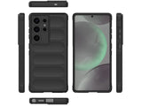Screenguard CloudCase Handyhülle für Samsung Galaxy S25 Ultra gegen Sturzschäden, Dellen, Kratzern. Mit Kameraschutz, erhöhtem Rahmen und Airbag Cushions für vollumfänglichen Schutz.