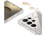 Hoch transparenter TPU Gummi Schutz Handy Hülle Clear Case klar mit verstärkten Schutzecken Bumper für das Samsung Galaxy S25 Ultra Display und Gehäuse in transparent von Screenguard