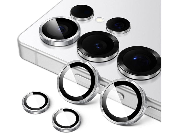 Kameraschutz Glas für Samsung Galaxy S25 Ultra in Titanium Whitesilver von Screenguard