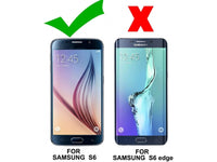 Vollständige 360 Grad Rundum Gummi TPU Hülle zum beidseitigen Schutz des Samsung Galaxy S6 Display und Gehäuse in transparent von Screenguard