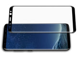 100% Fullscreen Curved Screen Protector Handy Display Schutz Glas für komplette Abdeckung des Samsung Galaxy S8+ Display in schwarz von Screenguard