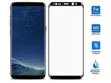 100% Fullscreen Curved Screen Protector Handy Display Schutz Glas für komplette Abdeckung des Samsung Galaxy S8+ Display in schwarz von Screenguard