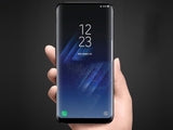 100% Fullscreen Curved Screen Protector Handy Display Schutz Glas für komplette Abdeckung des Samsung Galaxy S8+ Display in schwarz von Screenguard