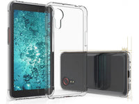 Gummi Hülle für Samsung Galaxy Xcover 5 aus flexiblem Soft TPU, kristallklar und transparent von Screenguard