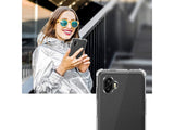 Hoch transparenter TPU Gummi Schutz Handy Hülle Clear Case klar mit verstärkten Schutzecken Bumper für das Samsung Galaxy XCover6 Pro Display und Gehäuse in transparent von Screenguard