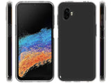 Gummi Hülle für Samsung Galaxy XCover6 Pro aus flexiblem Soft TPU, kristallklar und transparent von Screenguard