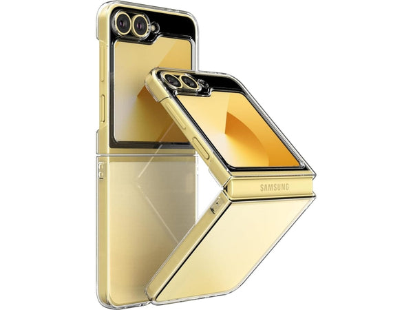 CrystalClear Hard Case Hülle für Samsung Galaxy Z Flip6 von Screenguard