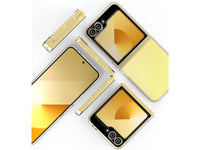 CrystalClear Hard Case Hülle für Samsung Galaxy Z Flip6 von Screenguard