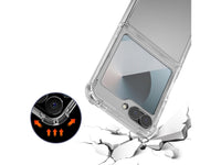 SuperClear Case Hybrid Hülle für Samsung Galaxy Z Flip6 von Screenguard