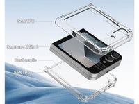 SuperClear Case Hybrid Hülle für Samsung Galaxy Z Flip6 von Screenguard