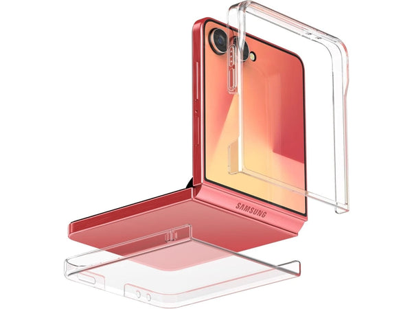 CrystalClear Hard Case Hülle für Samsung Galaxy Z Flip7 von Screenguard