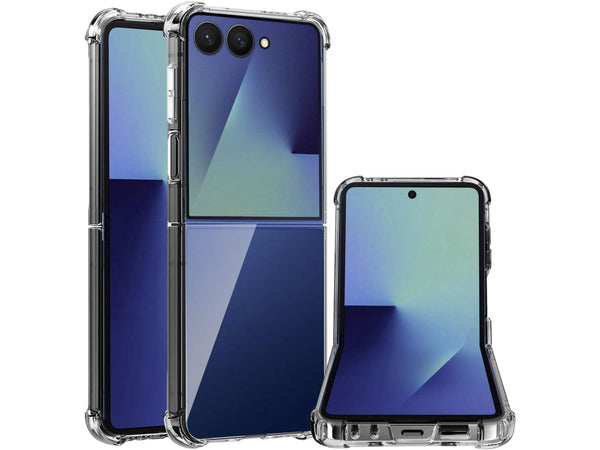SuperClear Case Hybrid Hülle für Samsung Galaxy Z Flip7 von Screenguard