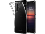 Gummi Hülle für Sony Xperia 1 II aus flexiblem Soft TPU, kristallklar und transparent von Screenguard