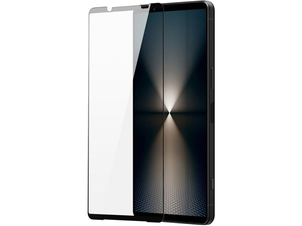 100% Fullscreen Curved Screen Protector Handy Display Schutz Glas für komplette Abdeckung des Sony Xperia 1 VI Display in schwarz von Screenguard