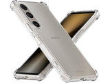 Hoch transparenter TPU Gummi Schutz Handy Hülle Clear Case klar mit verstärkten Schutzecken Bumper für das Sony Xperia 1 VI Display und Gehäuse in transparent von Screenguard