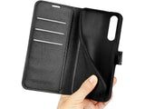 Lederhülle Karten Wallet Ledertasche Etui für Sony Xperia 1 VI in schwarz von Screenguard