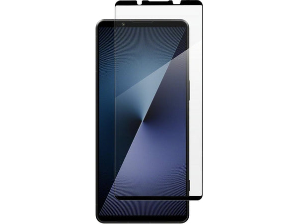 100% Fullscreen Curved Screen Protector Handy Display Schutz Glas für komplette Abdeckung des Sony Xperia 1 VII Display in schwarz von Screenguard