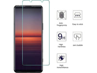 Case Friendly Screen Protector Handy Display Schutz Panzerglas Folie aus echtem 9H 2.5D Glas für Abdeckung des Sony Xperia 10 II Displays in transparent von Screenguard