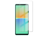 Case Friendly Screen Protector Handy Display Schutz Panzerglas Folie aus echtem 9H 2.5D Glas für Abdeckung des Sony Xperia 10 IV Displays in transparent von Screenguard