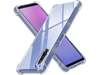 Hoch transparenter TPU Gummi Schutz Handy Hülle Clear Case klar mit verstärkten Schutzecken Bumper für das Sony Xperia 10 V Display und Gehäuse in transparent von Screenguard