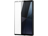 100% Fullscreen Curved Screen Protector Handy Display Schutz Glas für komplette Abdeckung des Sony Xperia 10 VI Display in schwarz von Screenguard