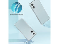 Hoch transparenter TPU Gummi Schutz Handy Hülle Clear Case klar mit verstärkten Schutzecken Bumper für das Sony Xperia 10 VI Display und Gehäuse in transparent von Screenguard