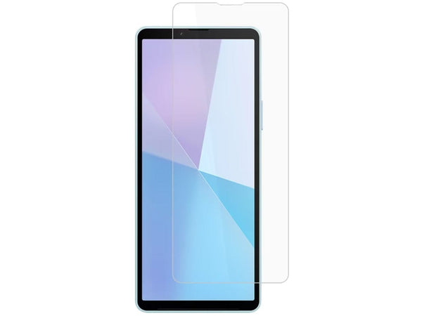 Case Friendly Screen Protector Handy Display Schutz Panzerglas Folie aus echtem 9H 2.5D Glas für Abdeckung des Sony Xperia 10 VI Displays in transparent von Screenguard
