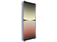 Hoch transparenter TPU Gummi Schutz Handy Hülle Clear Case klar mit verstärkten Schutzecken Bumper für das Sony Xperia 5 IV Display und Gehäuse in transparent von Screenguard