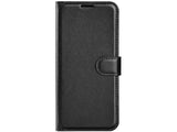 Lederhülle Karten Wallet Ledertasche Etui für Sony Xperia 5 V in schwarz von Screenguard